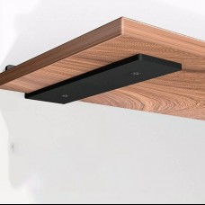 APACALI Zwevende Plankhouders 20 Cm Industrieel Retro APACALI 6 Stuks Zwarte Plankdragers, 20 Cm, Voor Zwevende Planken - Industriële Stijl, Draagvermogen 15 Kg Per Stuk Plankdrager Zwaar