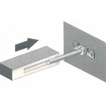 Blindebevestigingboekenplank 0