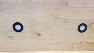 Dimbare led lampen eiken plafond balklamp