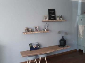 Extra diepe zwevende wandplank