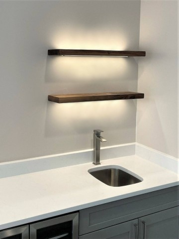 Wandplak topdown light 2