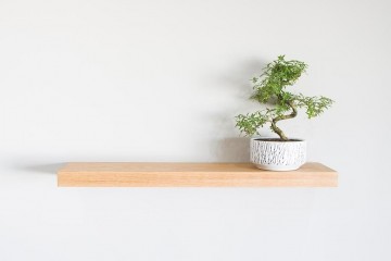 Zwevende wandplank recht 1