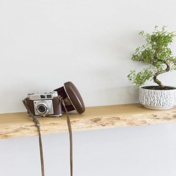 Zwevende wanplank eiken